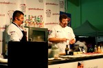 Vystoupení kuchařů na gastro food festivalu v Litoměřicích