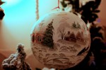 Vánoční ozdoby na zámečku Doubí v Karlových varech