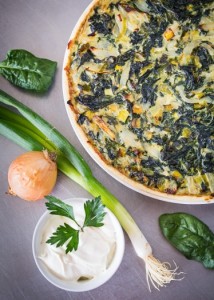 quiche spenatovy