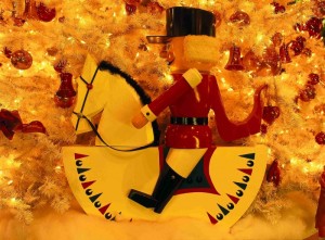 postavička vojáka na koni - zboží na vánočních trzích