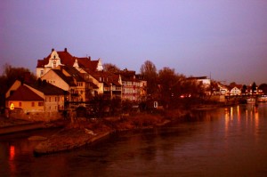 Regensburg, nábřeží